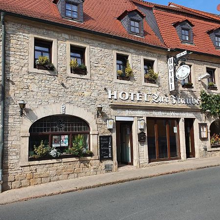 Hotel Zur Traube Freyburg Buitenkant foto